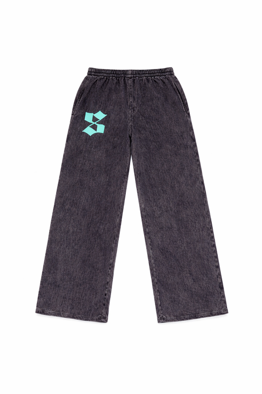 hybrid athlete track pants (ACIDWASH)